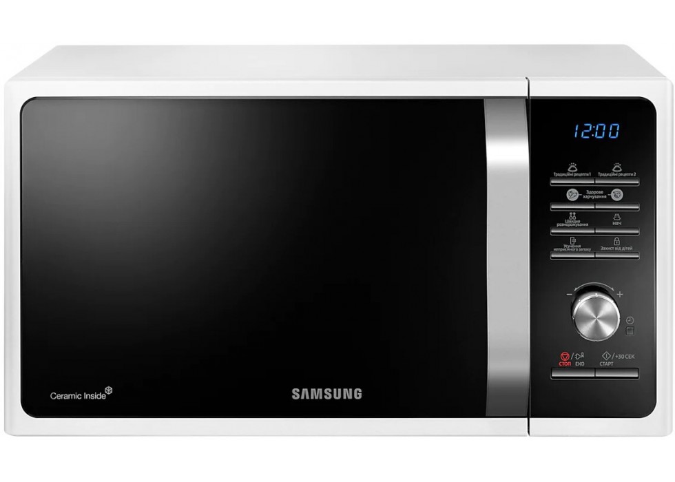 Мікрохвильова піч Samsung MS23F301TFW/UA